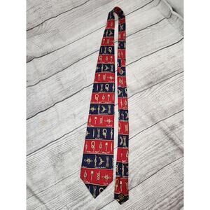Nautical Knots Silk Alynn Neckwear Tie